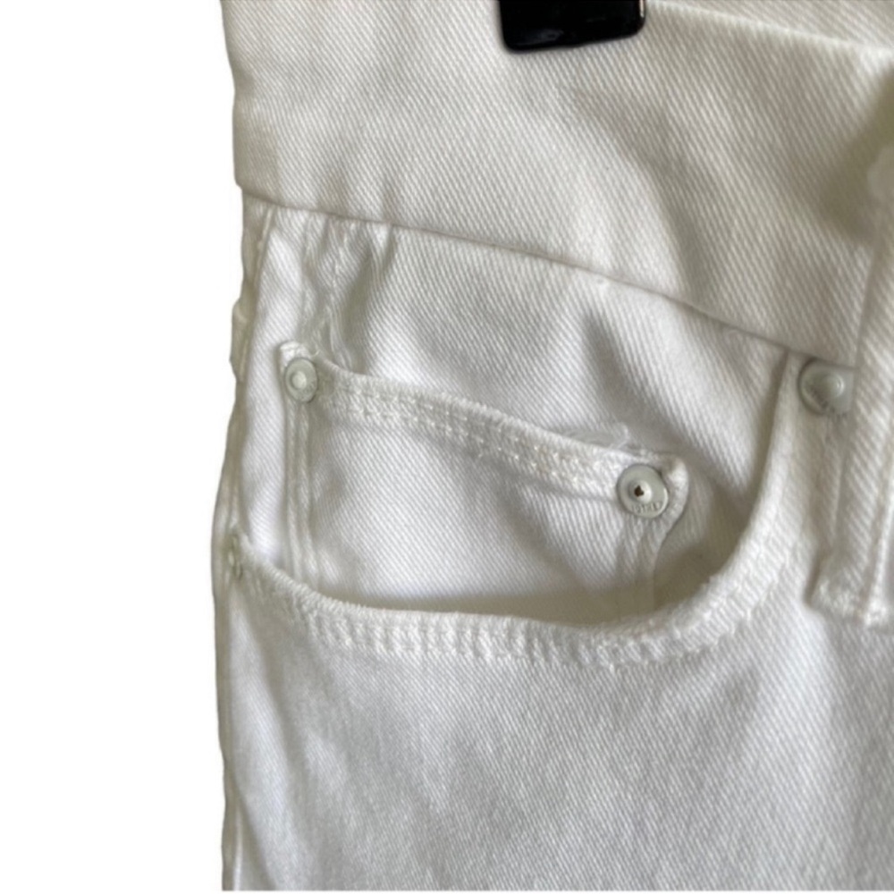 MOTHER LOOKER ANKLE FRAY Glass Slipper Jeans Size 31 - Picture 5 of 13